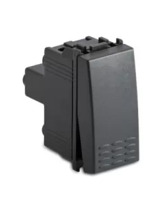 Master 31025 botón de una plaza 16a nc gris